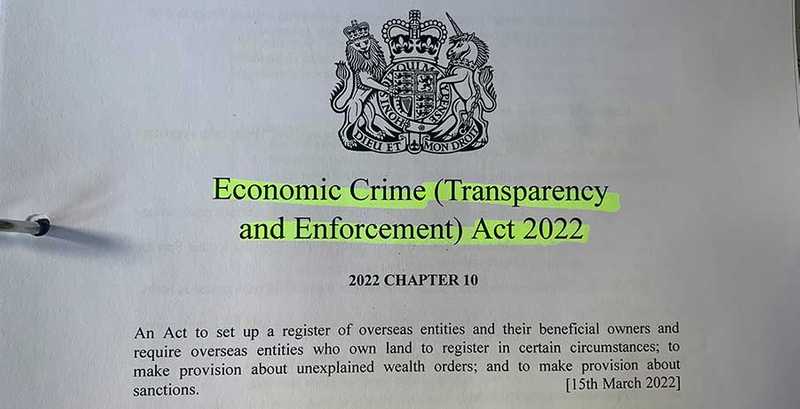 The Economic Crime Act 2022